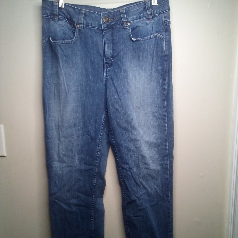 The Territory Ahead Jeans 12 Women Straight Blue